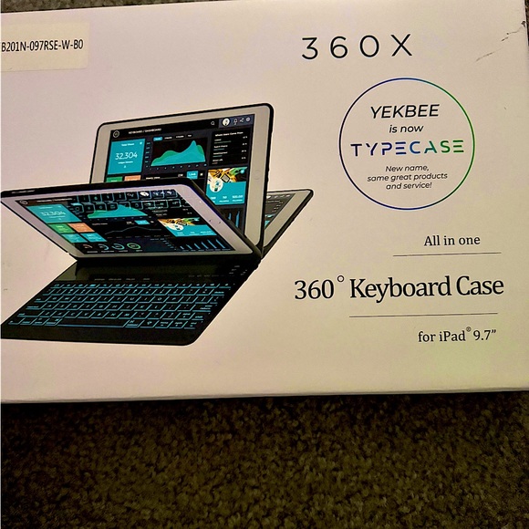 Wireless Ipad Yekbee 360x Yekbee I Pad Keyboard Case Flexbook 6-in